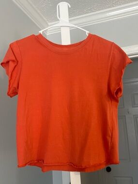 Girls' Orange Short Sleeve Tee - Day Break